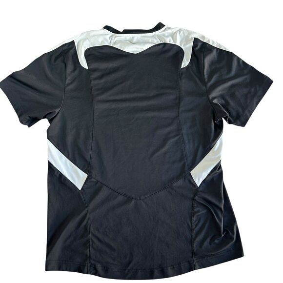 Cincinnati Bearcats Mens Large Adidas Scorch Team Warm Up Shirt Climalite Y2K - Picture 5 of 11